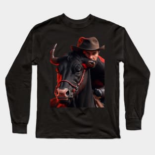 Bull Rider Long Sleeve T-Shirt